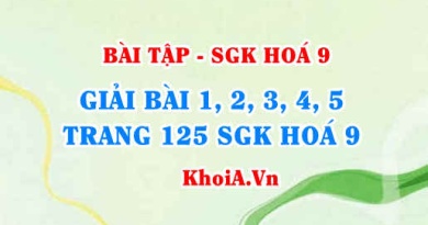 Bài tập về Benzen C6H6: Giải bài 1, 2, 3, 4 trang 125 SGK Hoá 9